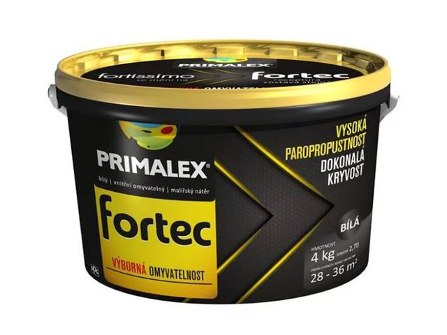 Obrázek produktu Primalex Fortec bílý 4 kg