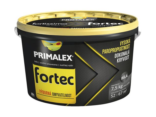 Obrázek produktu Primalex Fortec bílý 7,5 kg