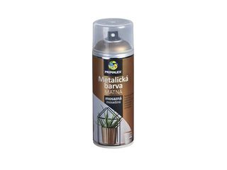Sprej Primalex metalická MAT mosazná 400ml