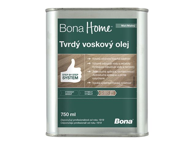 Obrázek produktu Olej tvrdý voskový matný Bona Home 0,75 l