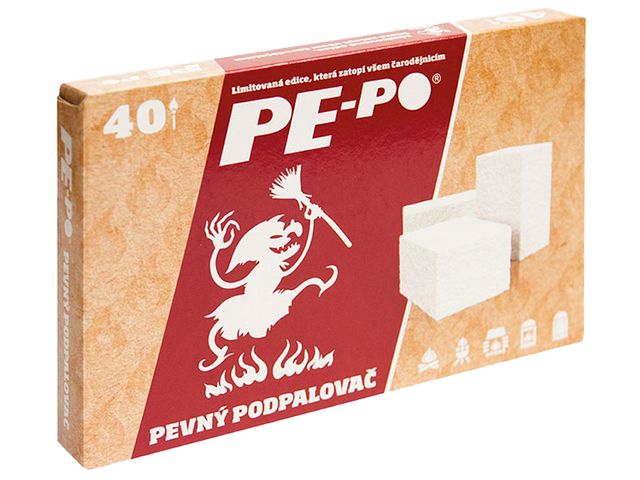 Obrázek produktu PE-PO pevný podpalovač 40ks