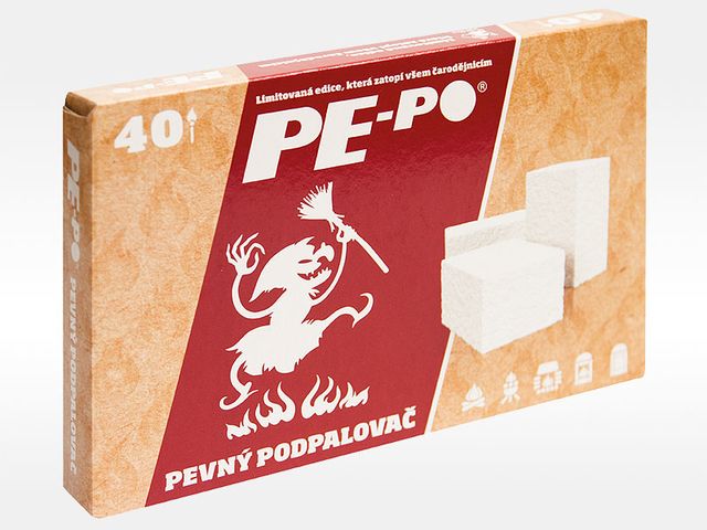 Obrázek produktu PE-PO pevný podpalovač 40ks