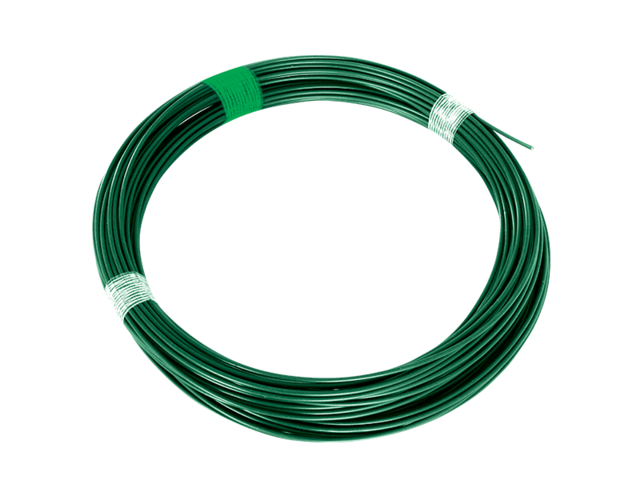 Obrázek produktu Drát napínací IDEAL Zn+PVC 78m, zelený