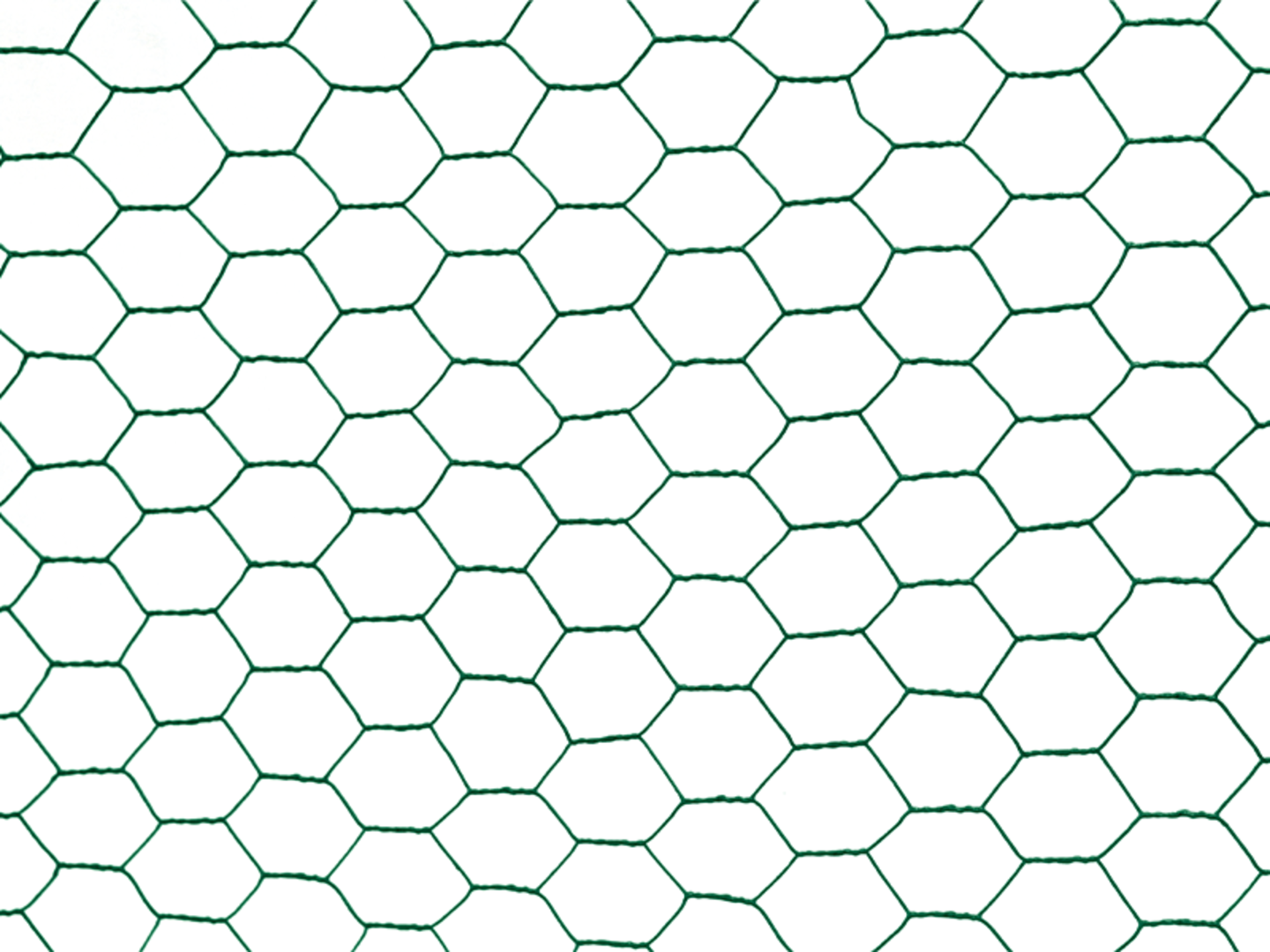 IDEAL Pletivo chovatelské šestihranné Zn+PVC Hobby, zelené, 1x10m, oko 13mm