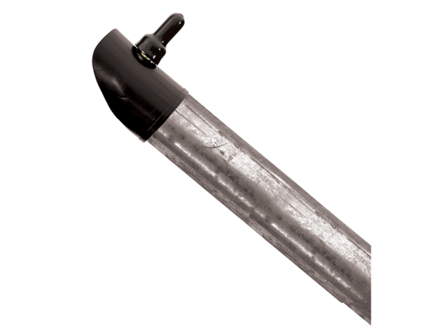 Obrázek produktu Vzpěra kulatá IDEAL Zn, výška 2000mm, průměr 38mm, síla stěny 1,25mm