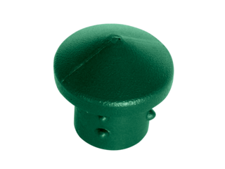 Čepička sloupku PVC 5/4,, zelená