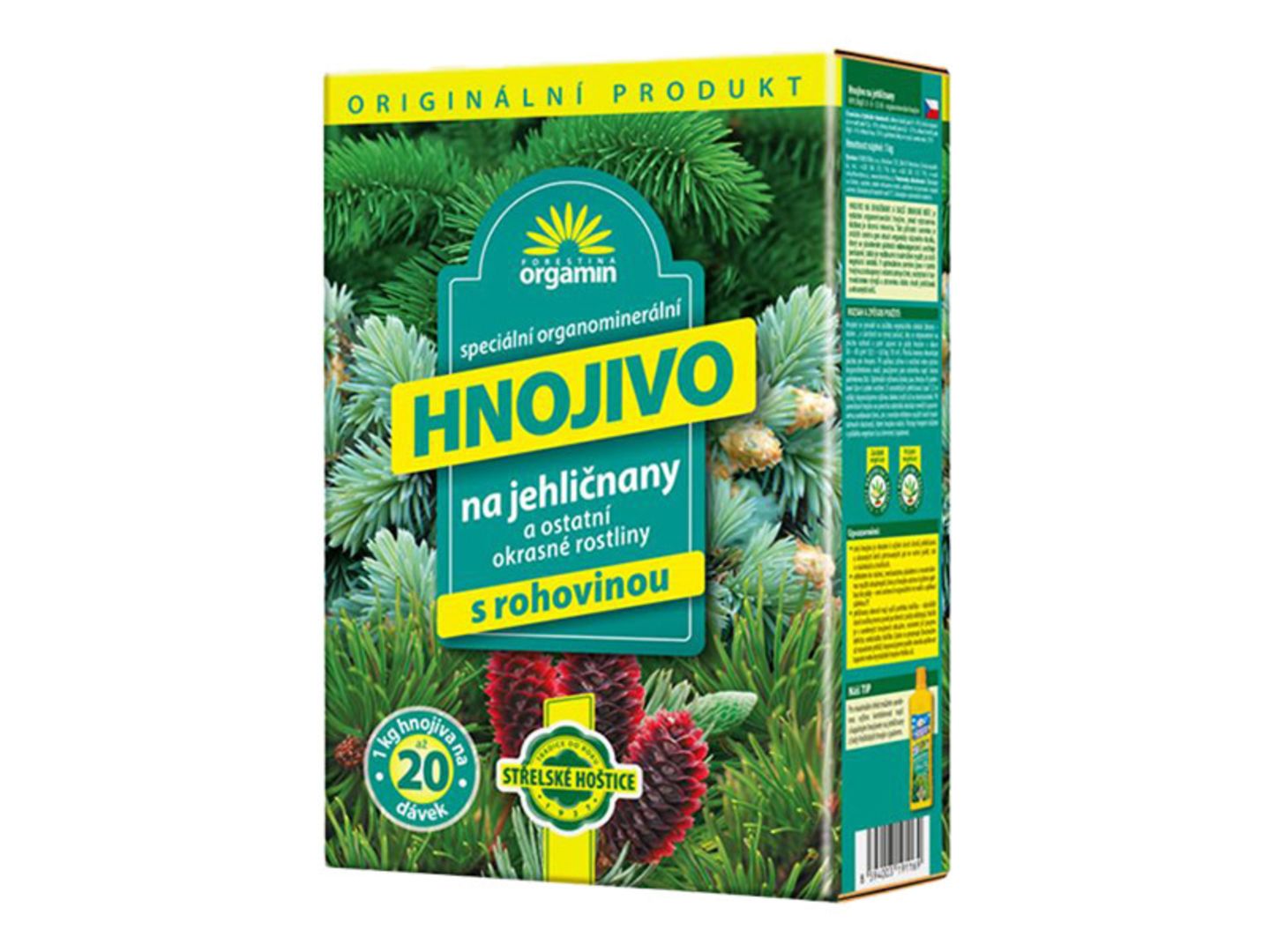Hnojivo Orgamin na jehličnany, 1kg