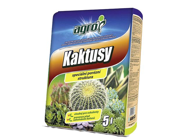 Obrázek produktu Substrát pro kaktusy 5l, Agro