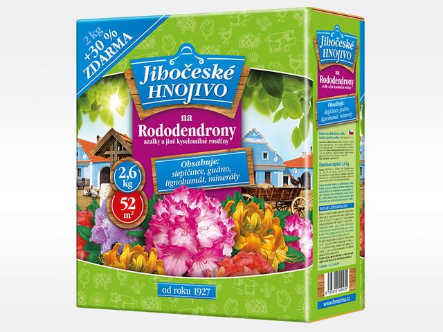Obrázek produktu Hnojivo Jihočeské na rododendrony, 2,6 kg
