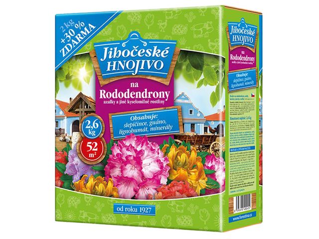 Obrázek produktu Hnojivo Jihočeské na rododendrony, 2,6 kg