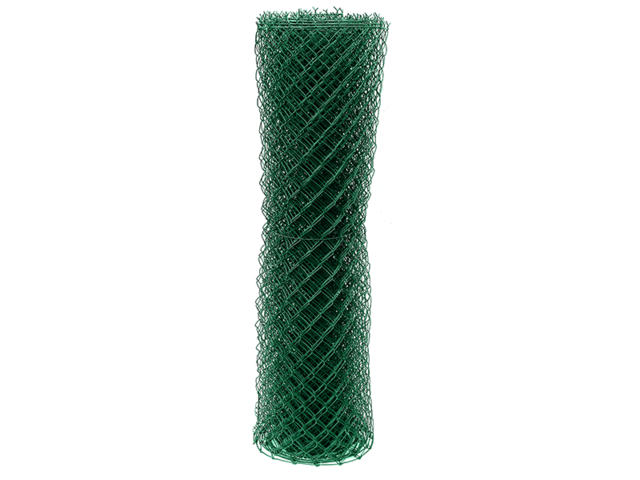 Obrázek produktu Pletivo čtyřhranné IDEAL Zn+PVC zapletené, zelené, 1,6x15m, oko 55x55mm