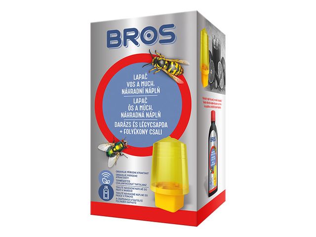 Obrázek produktu Lapač vos s náhradní náplní 200ml, BROS