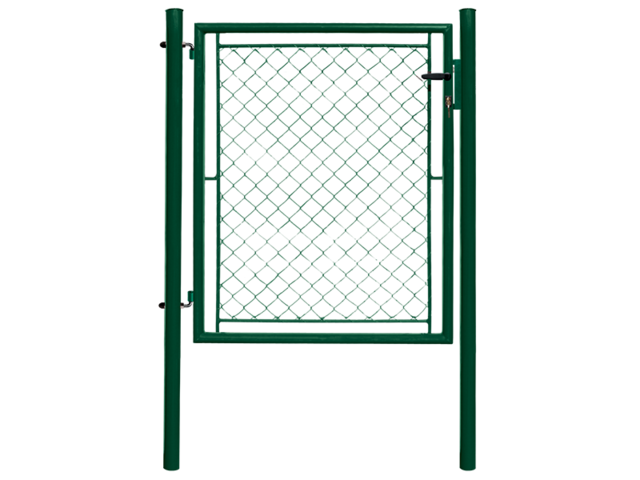 Obrázek produktu Branka IDEAL jednokřídlá, 1085x1450mm, Zn+PVC, zelená