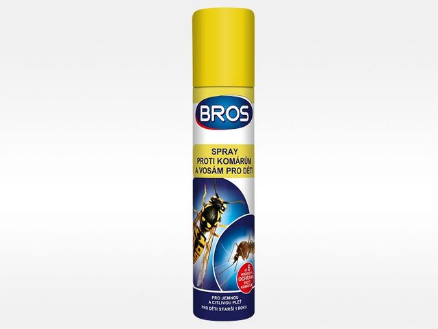 Obrázek produktu Sprej proti komárům a vosám pro děti 90ml, BROS