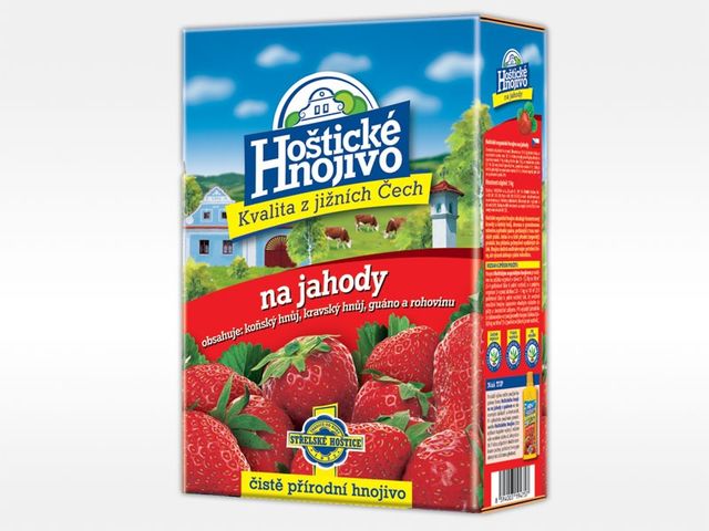 Obrázek produktu Hnojivo Hoštické na jahody, 1kg