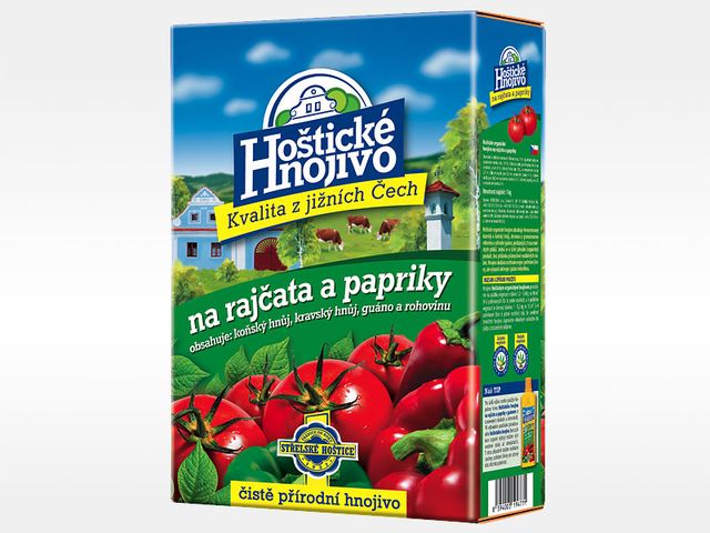 Obrázek produktu Hnojivo Hoštické na rajčata a papriky, 1kg
