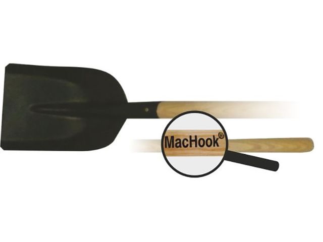 Obrázek produktu Lopata drenážní s násadou130 černá MacHook