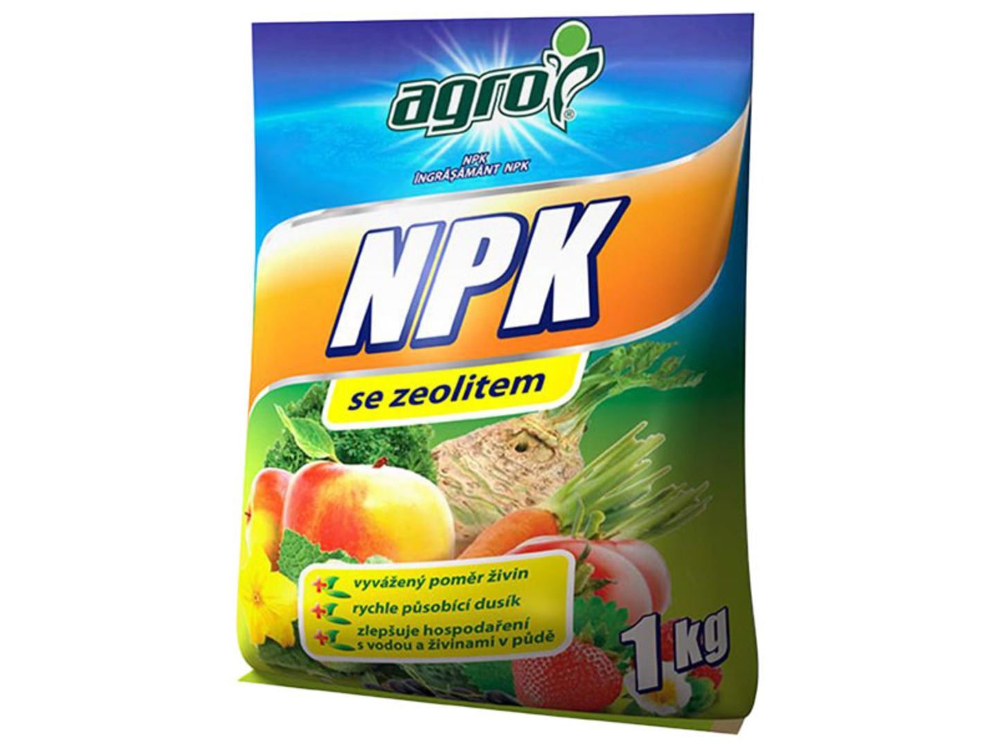 NPK 11-7-7 se zeolitem 1kg, Agro