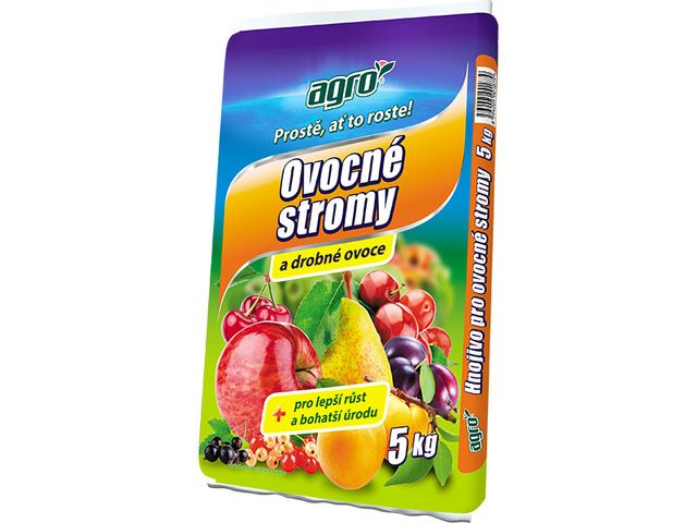 Obrázek produktu Hnojivo pro ovocné stromy a drobné ovoce 5kg, Agro