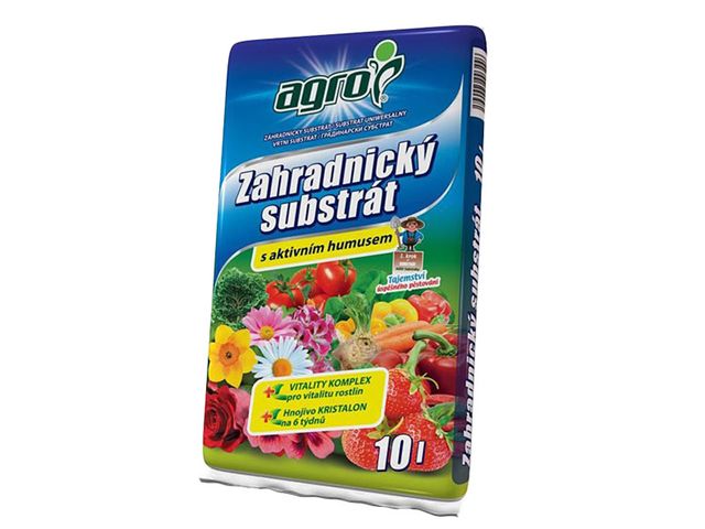 Obrázek produktu Substrát zahradnický 10l, Agro