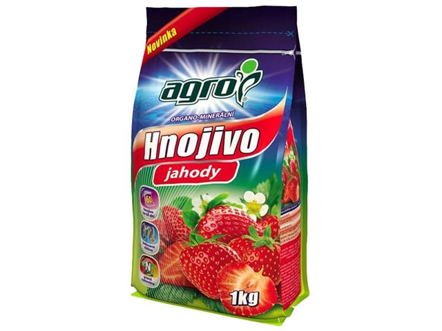 Obrázek produktu Hnojivo organominerální pro jahody 1kg, Agro