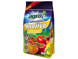 Hnojivo organominerální pro rajčata a papriky 1kg, Agro