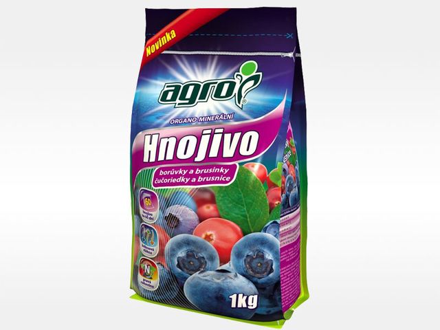 Obrázek produktu Hnojivo organominerální pro borůvky a brusinky 1kg, Agro