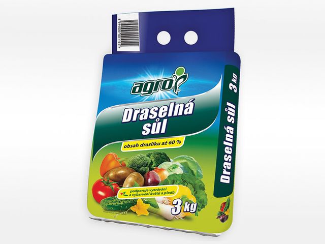 Obrázek produktu Draselná sůl 3kg, Agro