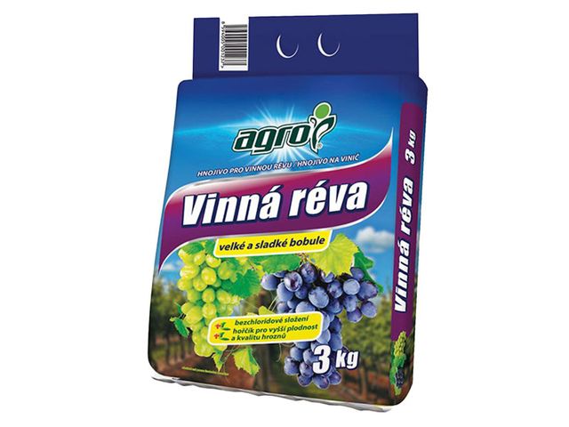 Obrázek produktu Hnojivo na vinnou révu 3kg, Agro