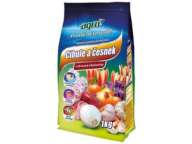 Obrázek produktu Hnojivo organominerální pro cibuli a česnek 1kg, Agro