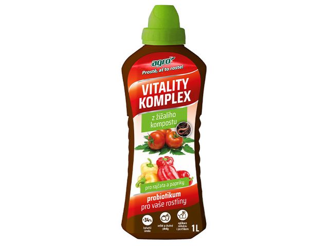 Obrázek produktu Vitality komplex rajče a paprika 1l, Agro