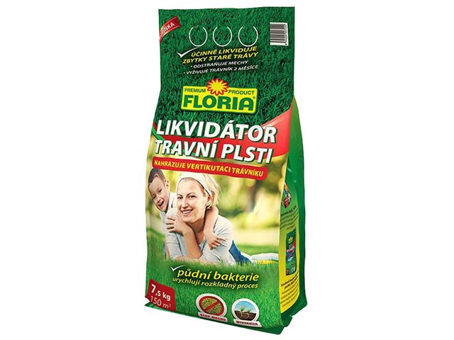 Obrázek produktu Likvidátor travní plsti 7,5kg, Floria