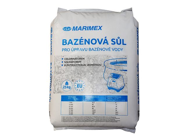 Obrázek produktu Sůl bazénová Marimex 25kg