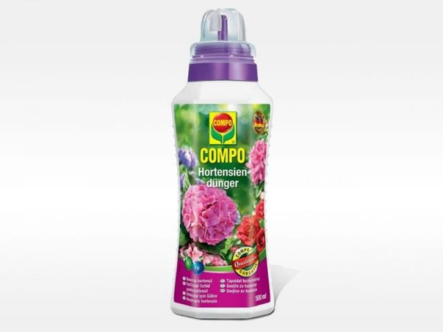 Obrázek produktu Hnojivo kapalné pro hortenzie a kyselomilné rostliny 500ml, Compo
