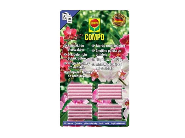 Obrázek produktu Tyčinky hnojivé pro orchideje 20 ks, Compo