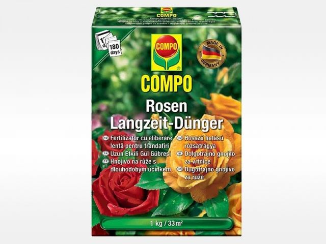 Obrázek produktu Hnojivo dlouhodobé pro růže 1kg, Compo