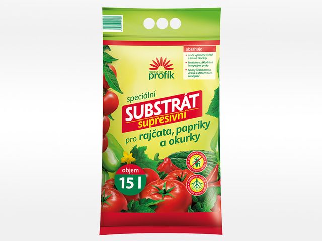 Obrázek produktu Substrát supresivní pro rajčata, papriky a okurky, 15l