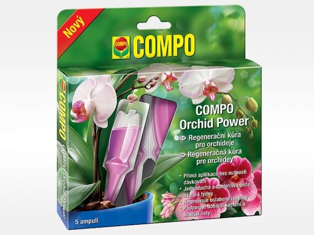 Obrázek produktu Kůra regenerační pro orchideje Orchid Power 5x30ml, Compo