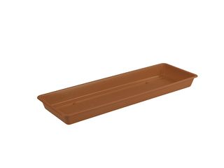 Podmiska plastová pod truhlík Extra Flor 50cm, terakota