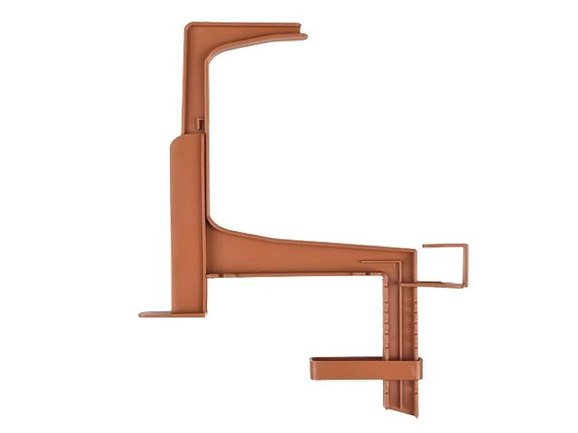 Obrázek produktu Držák nastavitelný plastový Fantazie, Extra Line, Extra flor, terakota