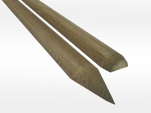 Obrázek produktu Kůl špičatý půlený, impreg. borovice, 5x120cm
