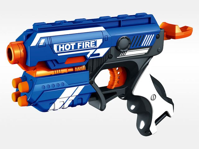 Obrázek produktu Pistole Hot Fire 24 cm, 5 pěnových nábojů