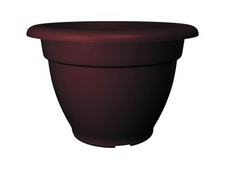 Květináč plastový Venezia, 20cm, hnědý