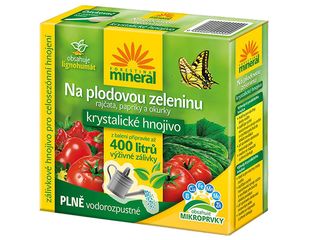 Hnojivo krystal. na plodovou zeleninu, s Lignohumátem, 400g