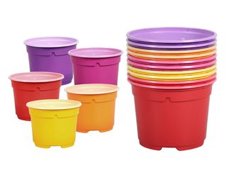 Květináč sadbový Color Duo pr.11cm, 10ks