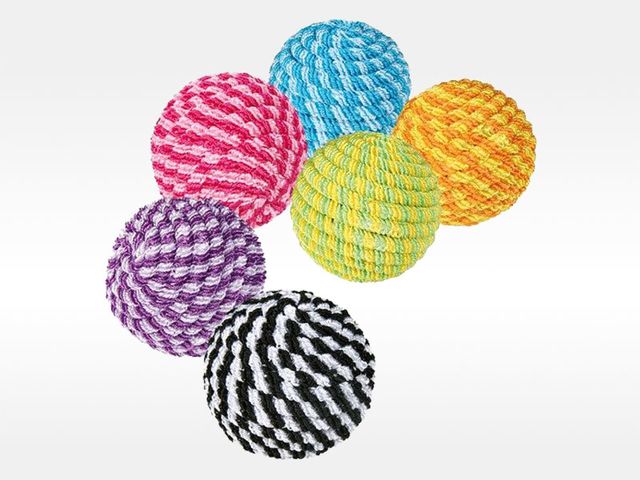 Obrázek produktu Hračka míčky provázkové - různé barvy 4,5 cm TRIXIE