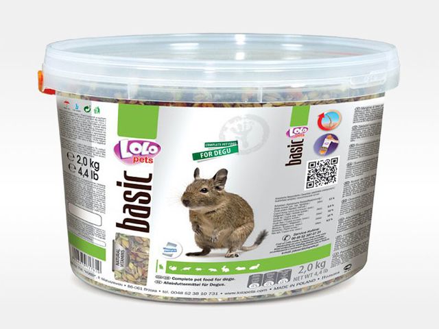 Obrázek produktu Krmivo kompletní pro osmáky LOLO BASIC 3 l 2 kg kyblík