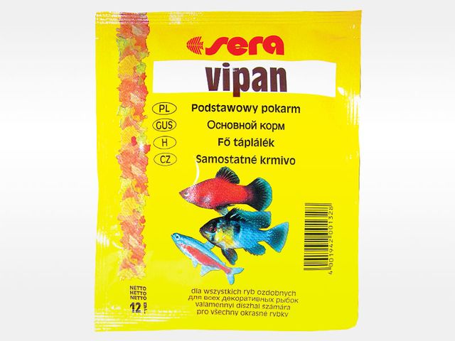 Obrázek produktu Krmivo pro okrasné ryby Sera - Vipan 12g