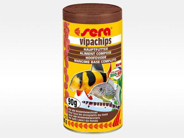 Obrázek produktu Krmivo netradiční Sera - Vipachips 250ml