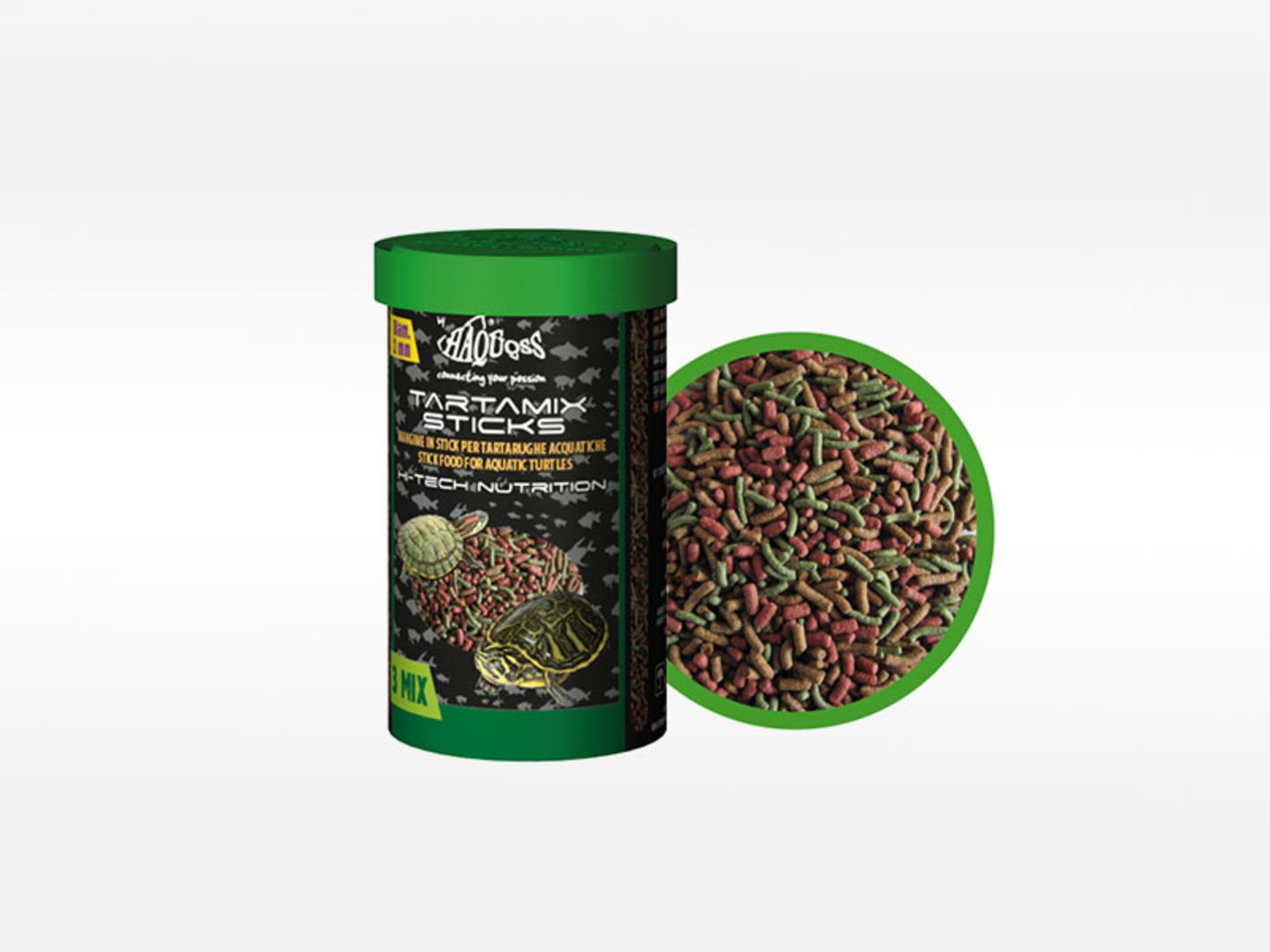 Krmivo tyčinkové kompletní Haquoss TARTAMIX STICKS 100ml